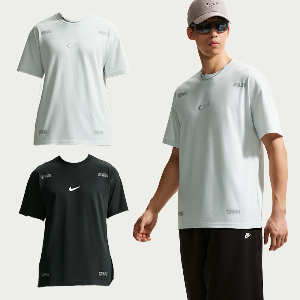 男款 NIKE NSW TEE 白色 黑色 寬鬆 純棉 運動 休閒 短袖 短T【IM3758】NKTF
