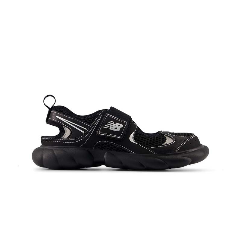 New Balance 230 Hook and Loop 休閒鞋 包頭涼鞋 黑色 中大童 P2302J4 [台灣現貨]