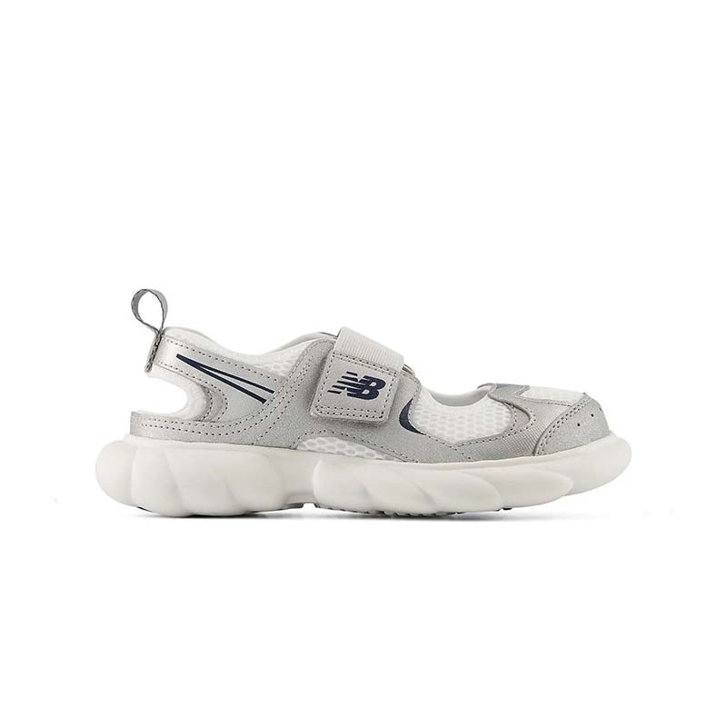 New Balance 230 Hook and Loop 休閒鞋 包頭涼鞋 銀白色 中大童 P23039Z [台灣現貨]