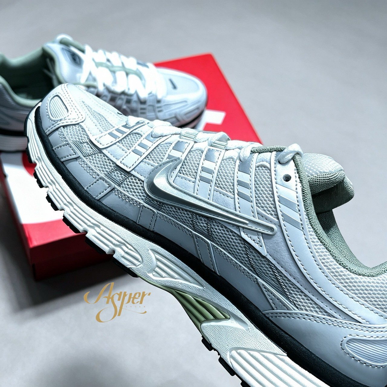 【官網限定】NIKE P-6000 ''Platinum Tint'' 白灰薄荷綠 男鞋 IV5761-094 VII