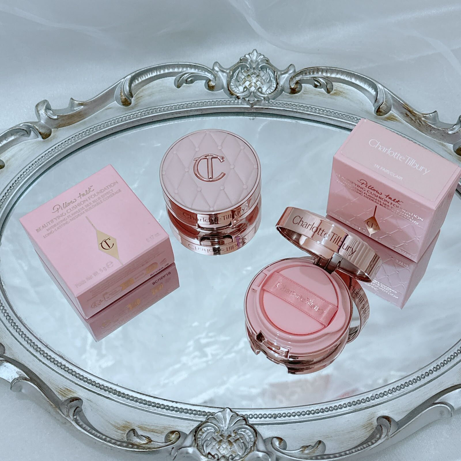 Charlotte Tilbury Mini夢幻柔光粉氣墊 5g (0.5N//1N)