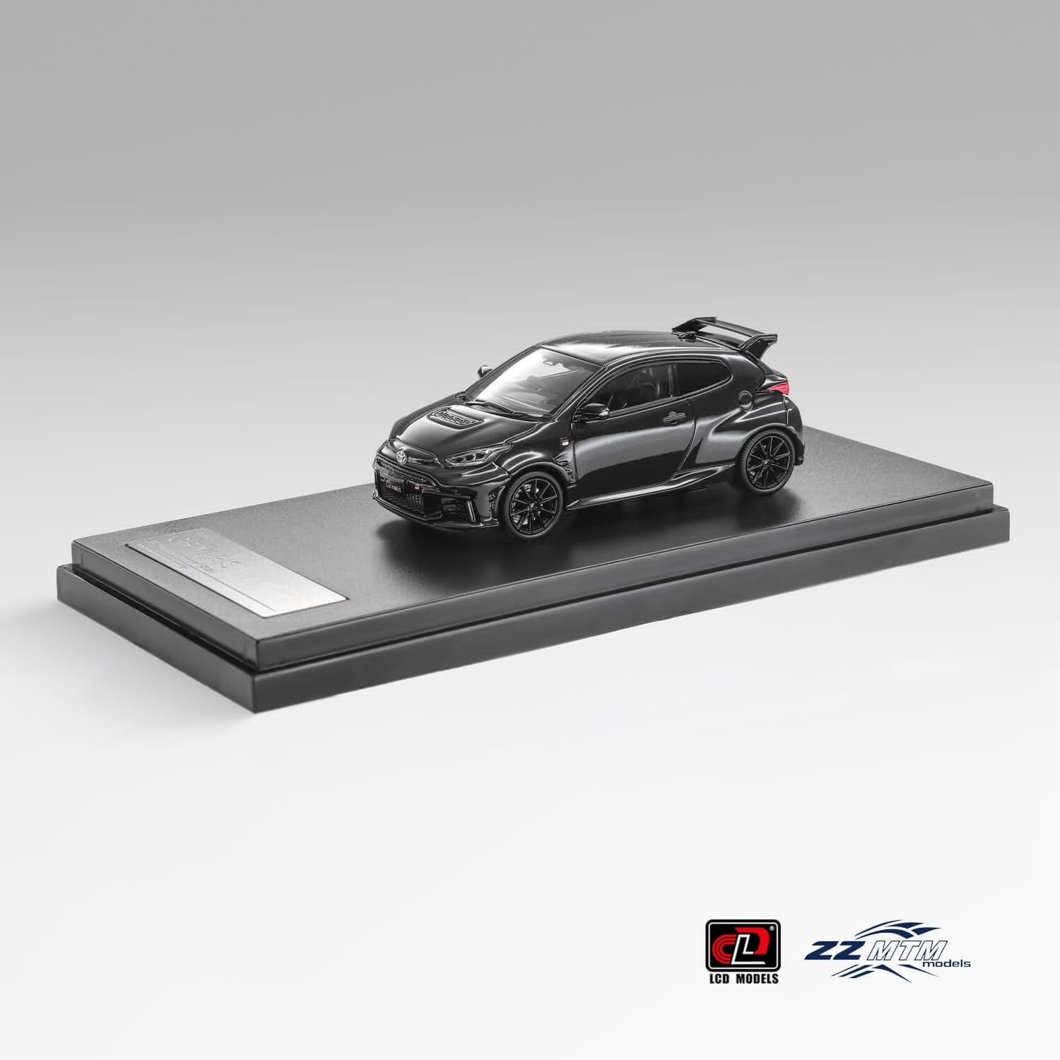 預訂:1/64 LCD Models Toyota GR Yaris Aero Performance Package 2025 with Rear Wing Black (LCDZZ64001D02-BL )