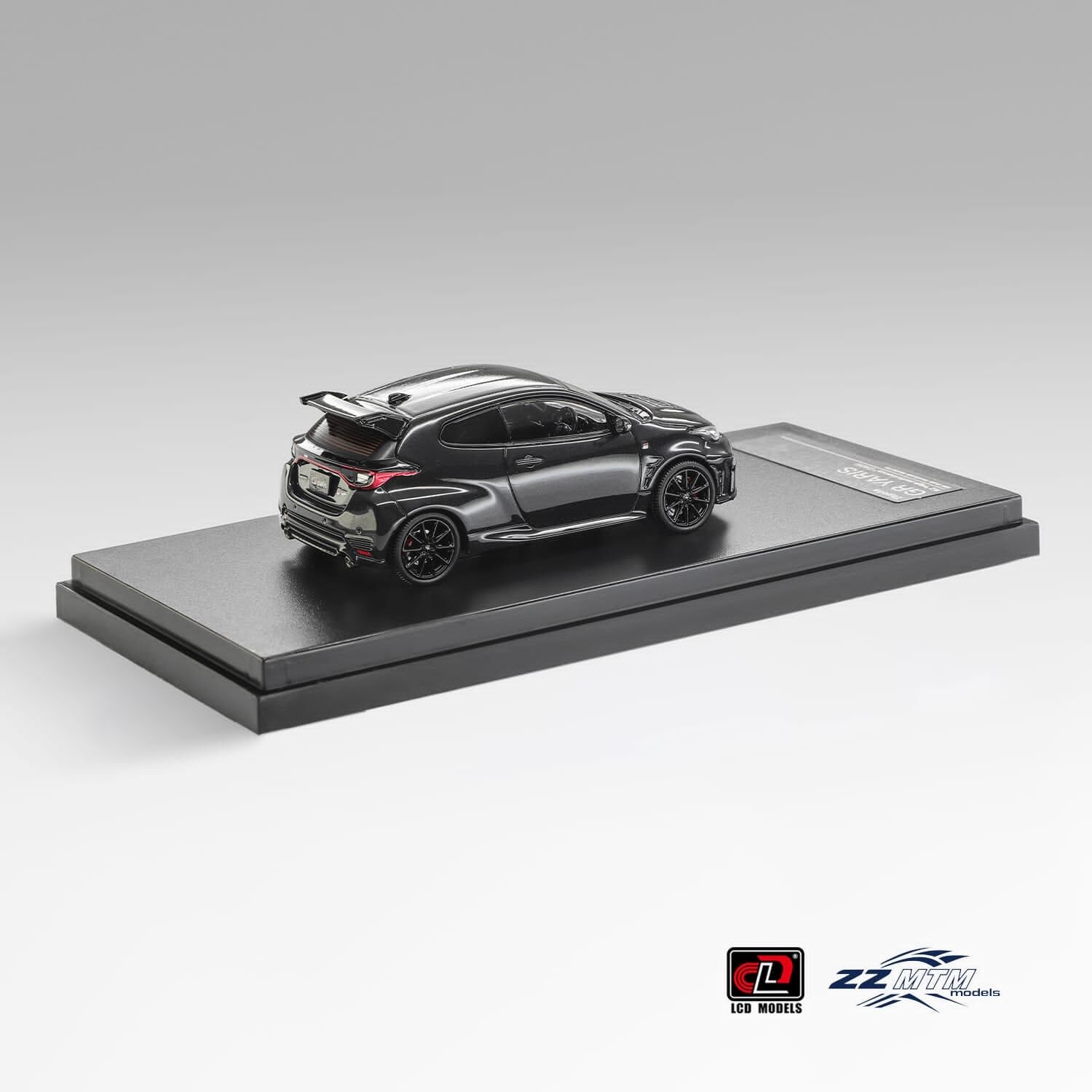 預訂:1/64 LCD Models Toyota GR Yaris Aero Performance Package 2025 with Rear Wing Black (LCDZZ64001D02-BL )