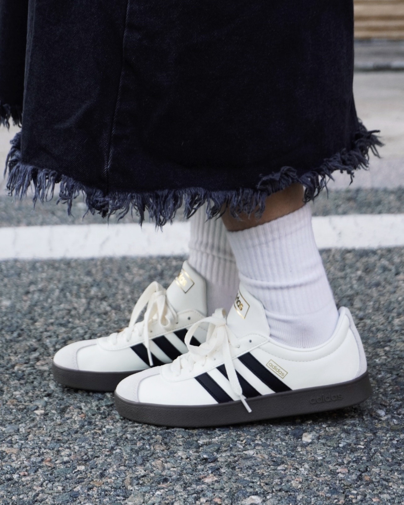 【日本限時連線代購】Adidas VL Court Base 低筒 德訓鞋 休閒鞋 板鞋 ID3711 白黑灰