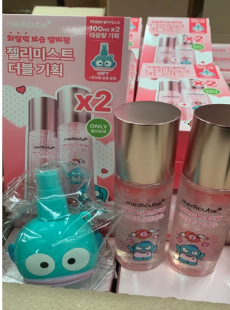 Medicube x 水怪 PDRN粉紅膠原果凍噴霧精華 (100ml+100ml)