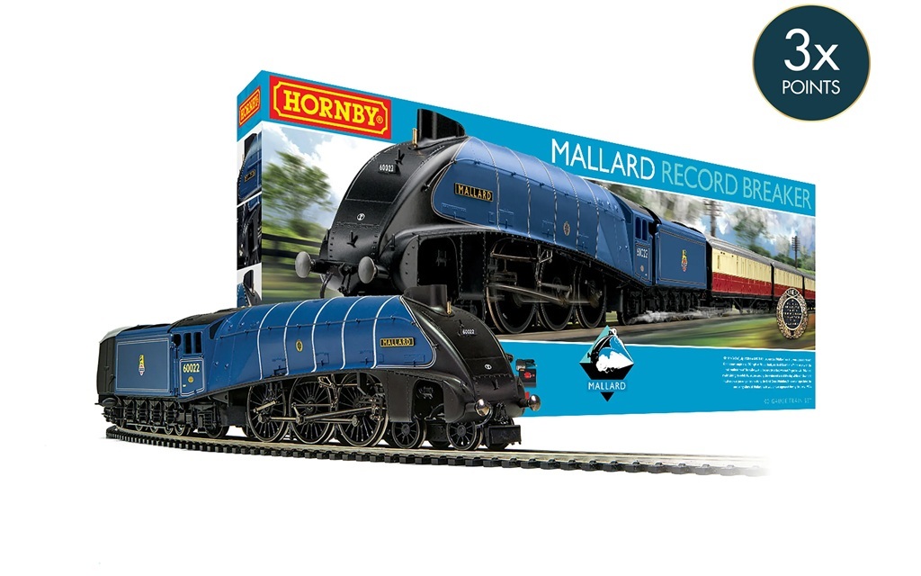 Hornby R1282M OO規 Mallard「野鴨號」創速紀錄列車組－Era 3