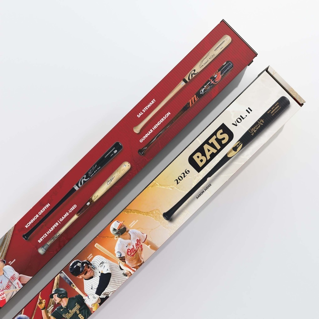 MLB親簽球棒 Under Wraps 2026 Under Wraps Autographed MLB Bat Vol. I Single Mystery Box 官方認證 親簽球棒 盲盒 封膜未拆 官網限定 全新
