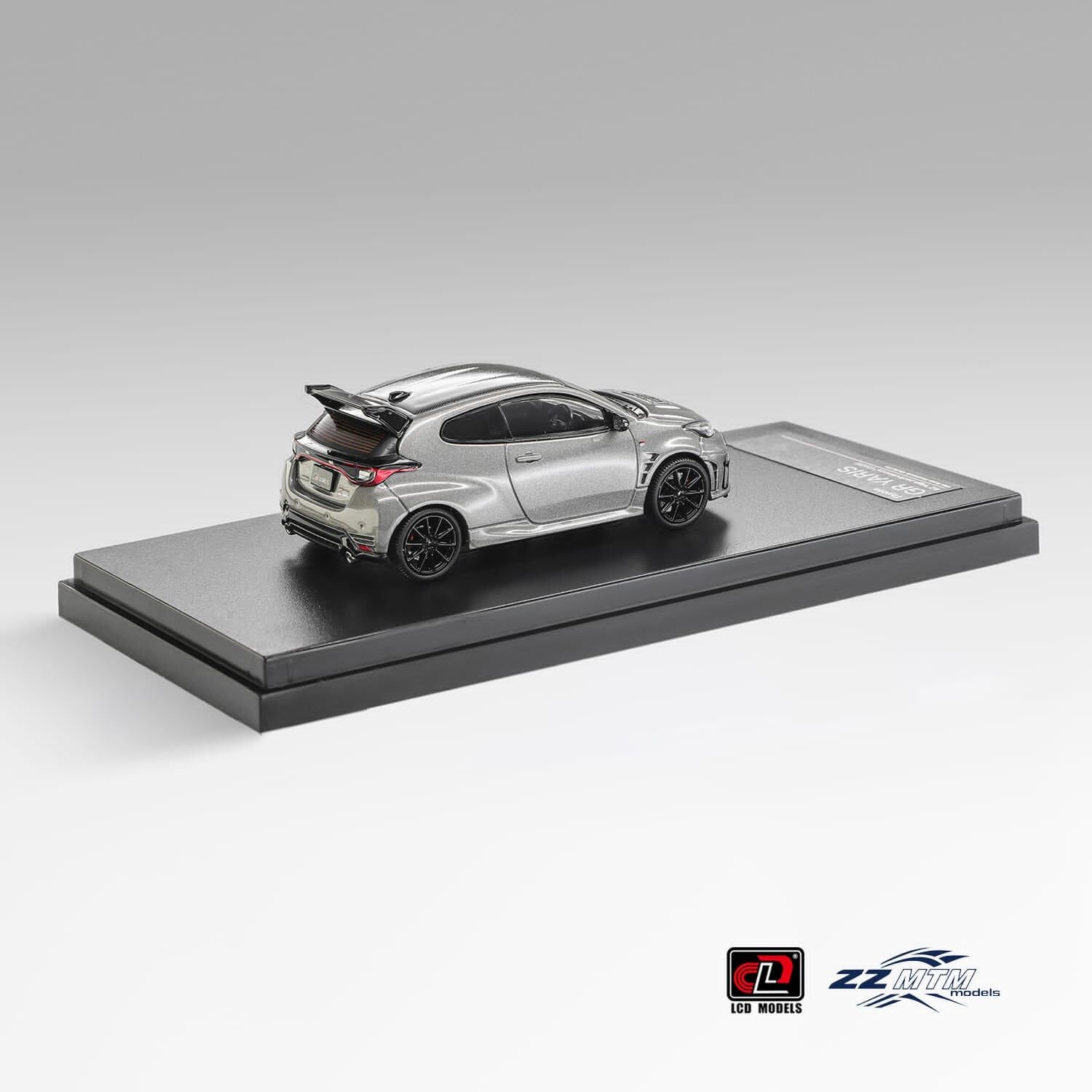 預訂:1/64 LCD Models Toyota GR Yaris Aero Performance Package 2025 with Rear Wing Grey (LCDZZ64001D02-GR )