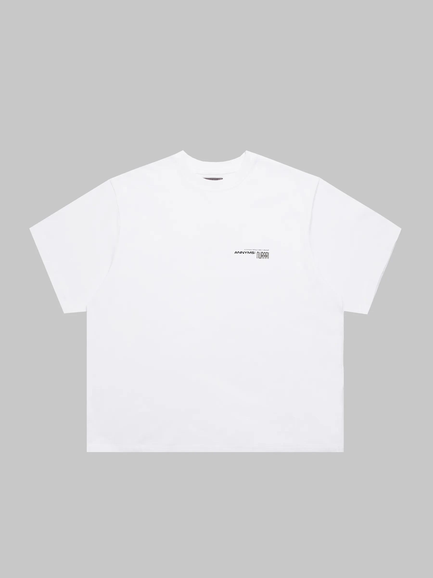 【車庫服飾】NURARI x Anonymous Talking / NA-SS01 Logo Tee