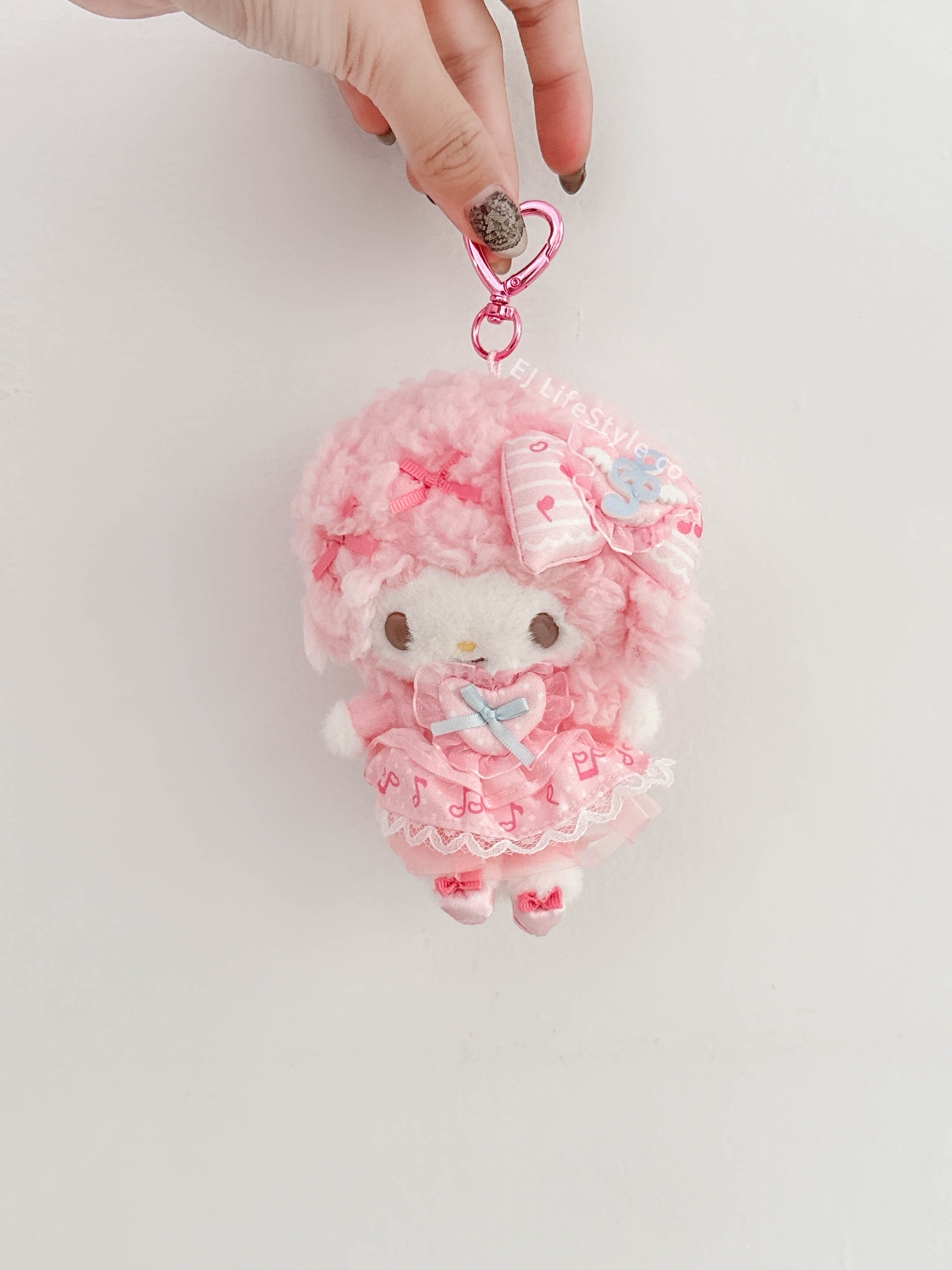 🇯🇵 SANRIO 三麗鷗家族 彼安諾 小羊生日演奏會系列 芭蕾 蕾絲 緞帶 吊飾 鑰匙圈 / 現貨
