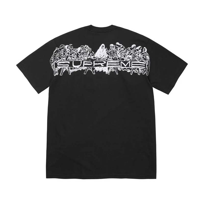 Supreme Supper Tee Black 最後的晚餐 短袖 黑色 SS26T62-BK [台灣現貨]