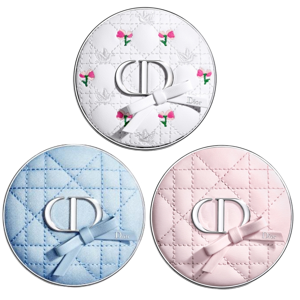 DIOR 迪奧 超完美氣墊外殼 蝴蝶結/玫瑰/冰藍 - 任選