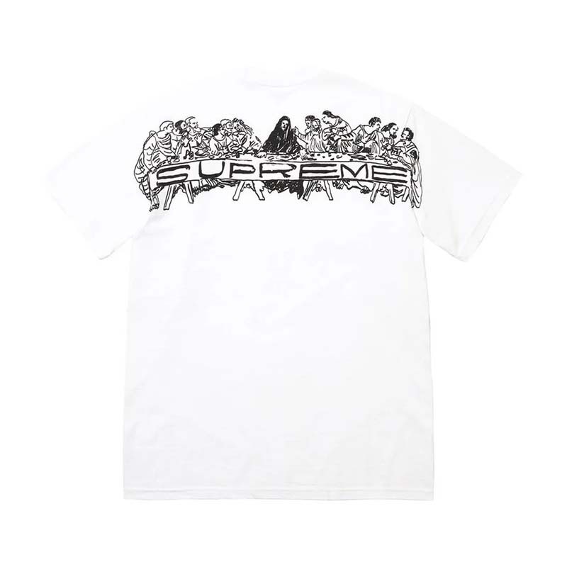 Supreme Supper Tee White 最後的晚餐 短袖 白色 SS26T62-WE [台灣現貨]
