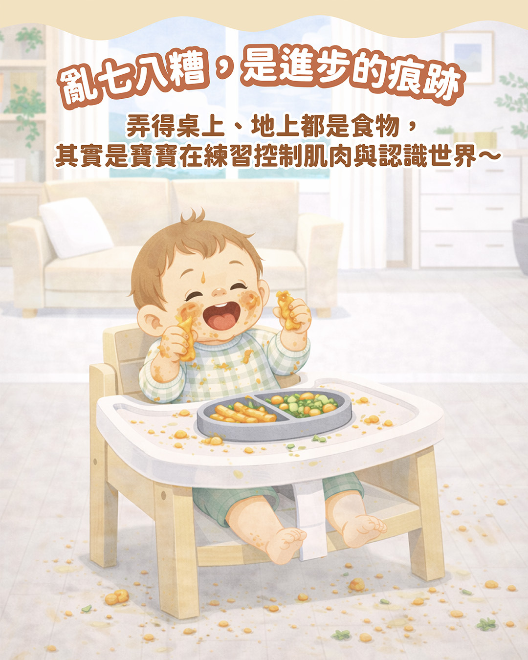 寶寶開始吃副食品了?5個新手爸媽最常踩的5個NG行為