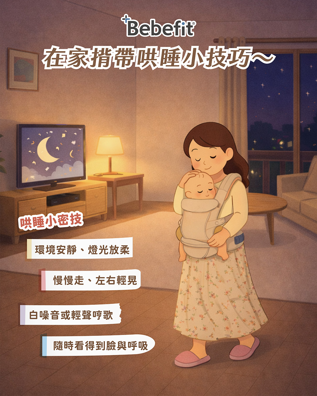讓揹帶成為最有感的育兒神隊友!拯救腰酸背痛小睡驚醒