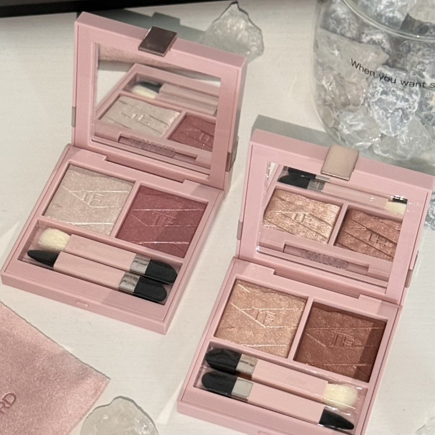 Tom Ford - 2026 Limited Edition Eye Color Duo 七夕限定雙色眼影   #01 Pink Desire   #02 Smoked Rose