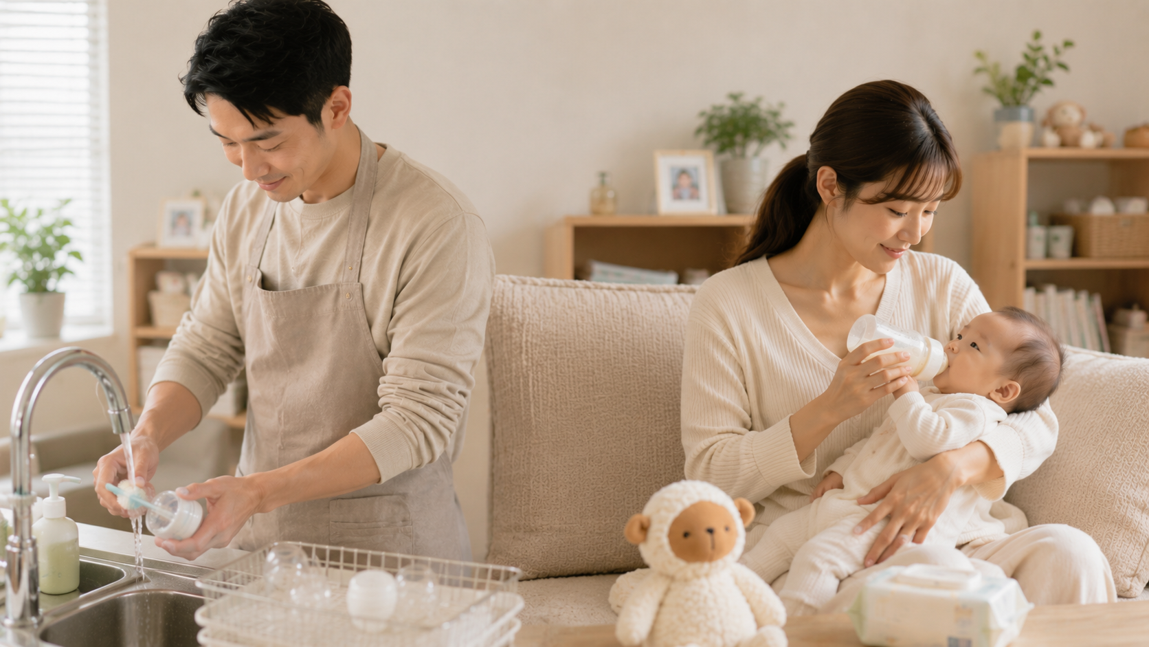 給新手爸媽的你:關於新生兒前3個月的真實日常