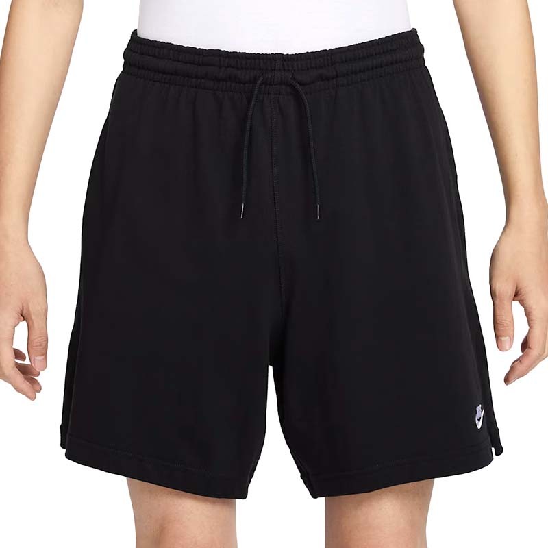 Nike Club 男款 休閒 針織短褲 棉褲 黑色 FQ4361-010 [台灣現貨]