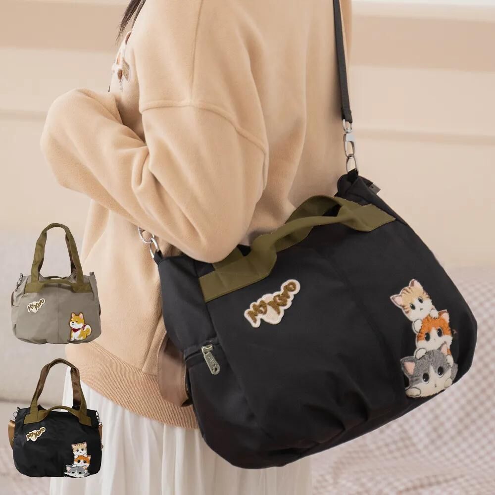 小花貓柴犬泡芙包【現貨成品】