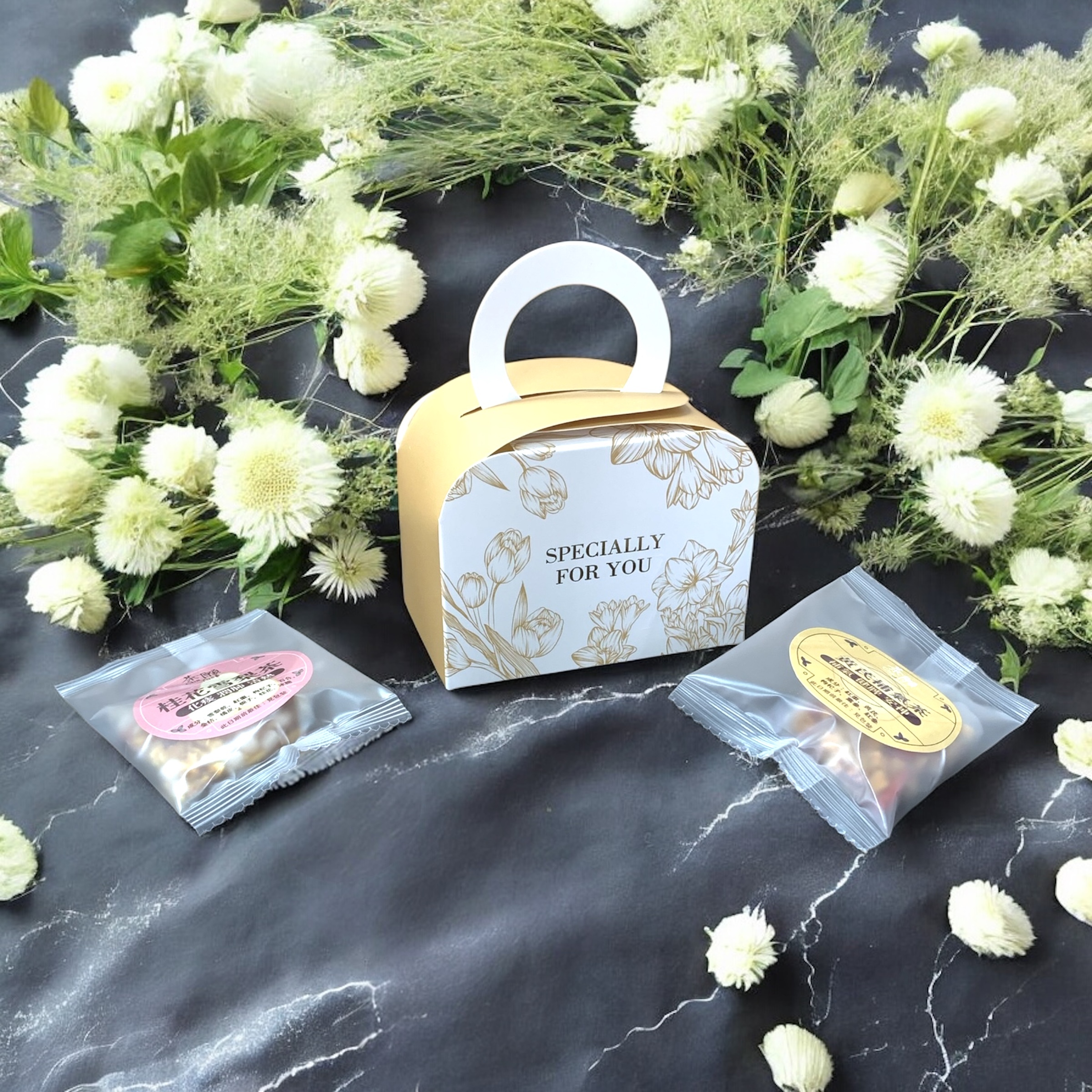 散水茶 禮盒G18 + 2包自選茶包 (15種口味可選)