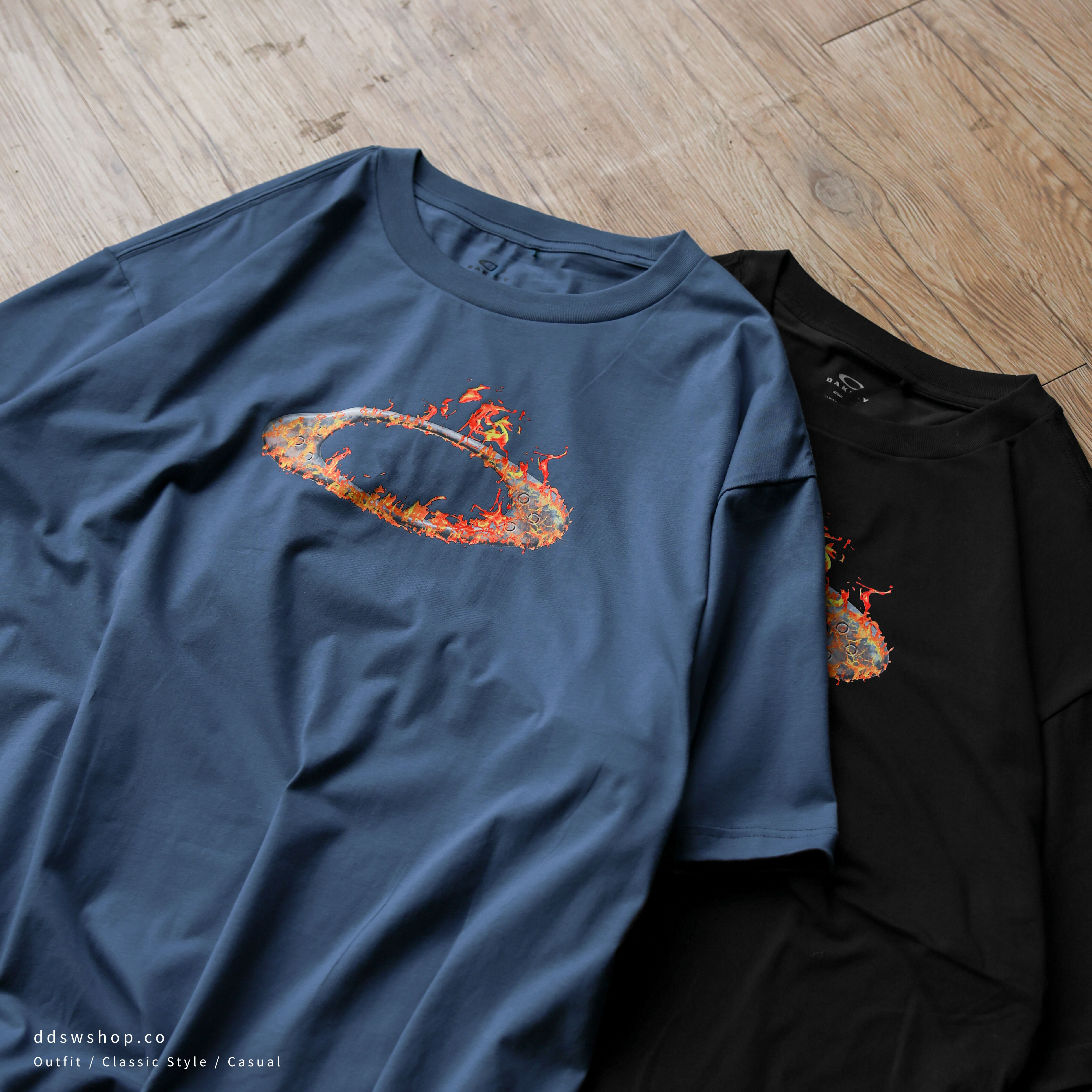 "代購" OAKLEY O-TECH COLD CTON TEE ICON 2.0 / 火焰圖騰 短TEE