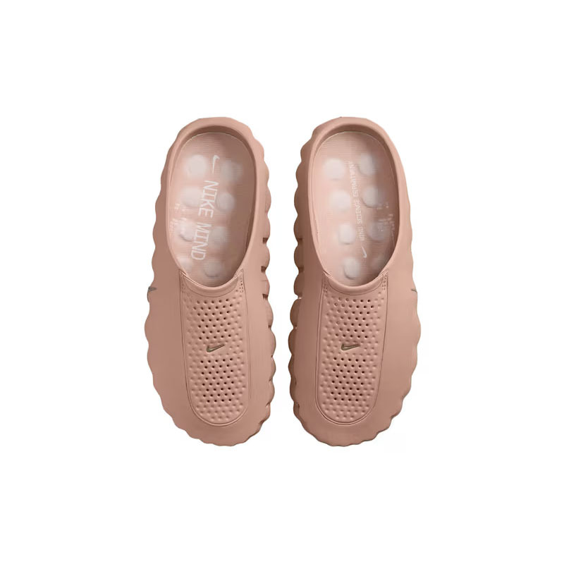 限量商品，不退換〈門市現貨〉男女鞋 NIKE MIND 001 'HEMP' 裸粉 奶茶色 科技 休閒 運動 賽前 穆勒鞋 拖鞋【HQ4307-200】REJUVEN8
