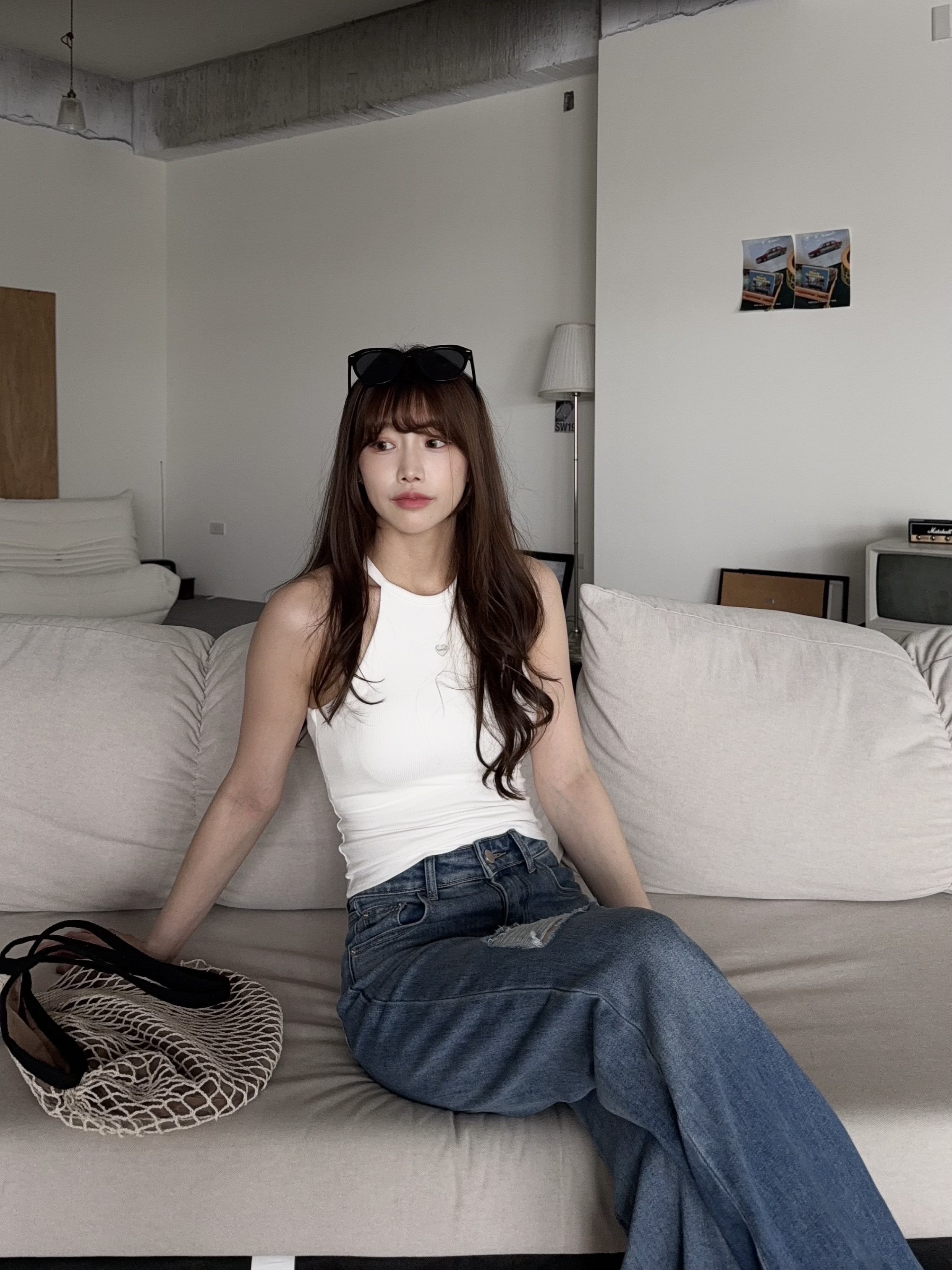 愛心小鐵標削肩小可愛