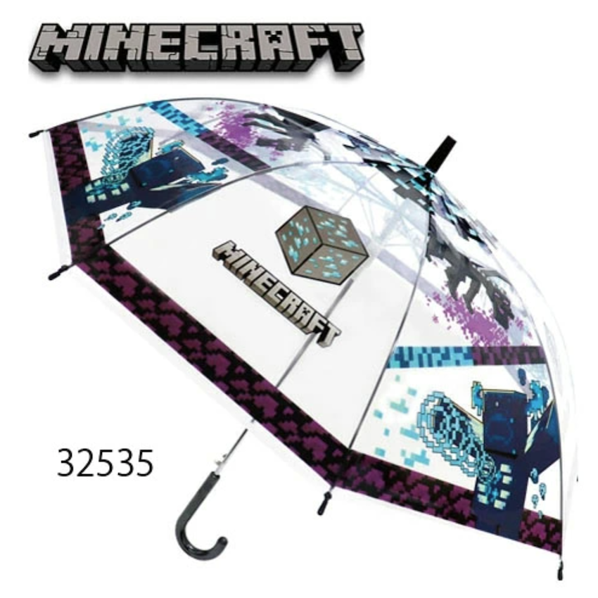 日本 Minecraft 55 CM 兒童雨傘