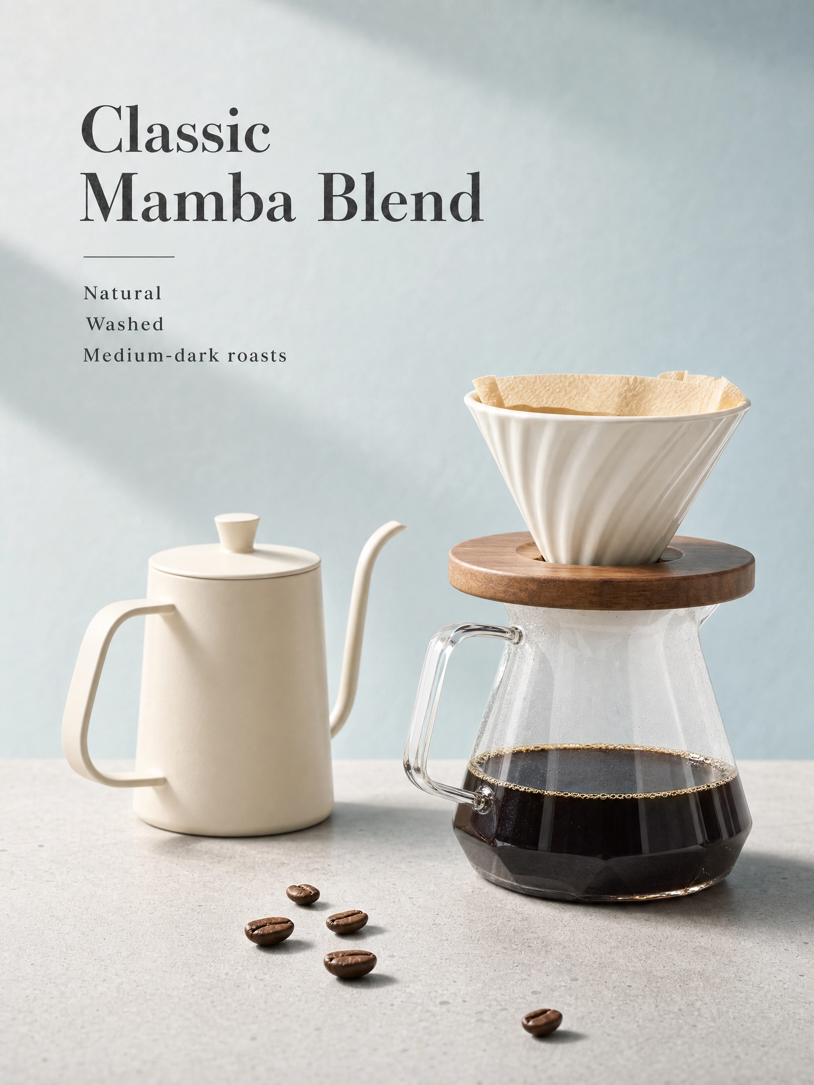 【Ramble Cafe｜濾掛咖啡】經典曼巴｜水洗｜日曬