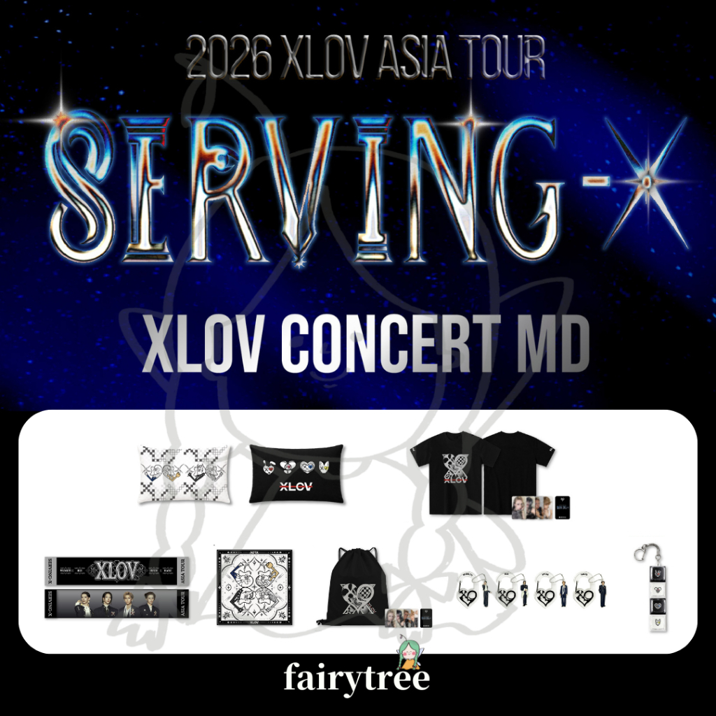 XLOV ' Serving-X ' 2026亞洲巡迴演唱會 官方周邊 賣場一