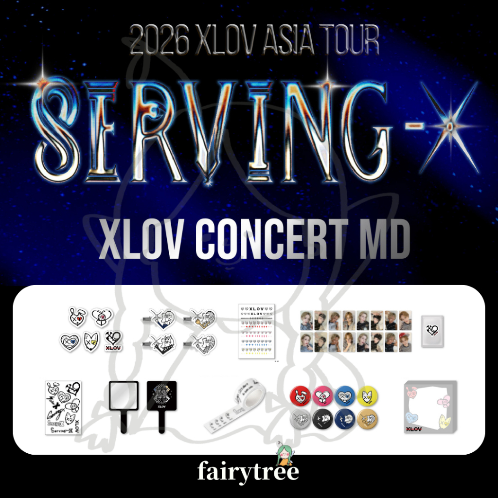 XLOV ' Serving-X ' 2026亞洲巡迴演唱會 官方周邊 賣場二