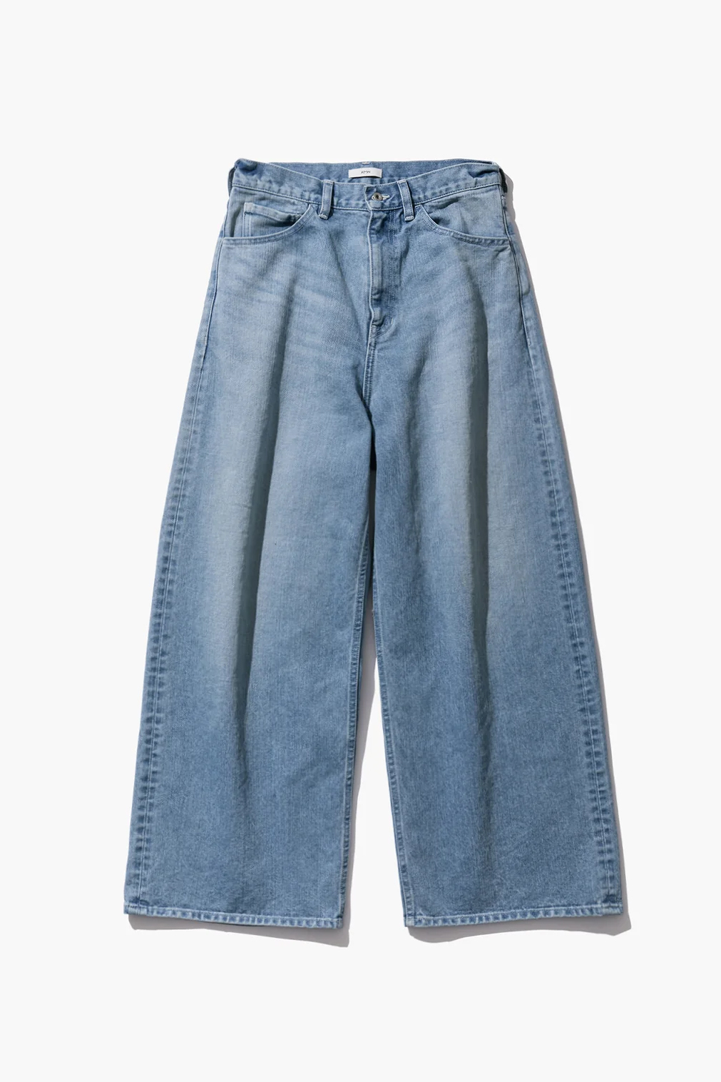 ATON DENIM WIDE PANTS