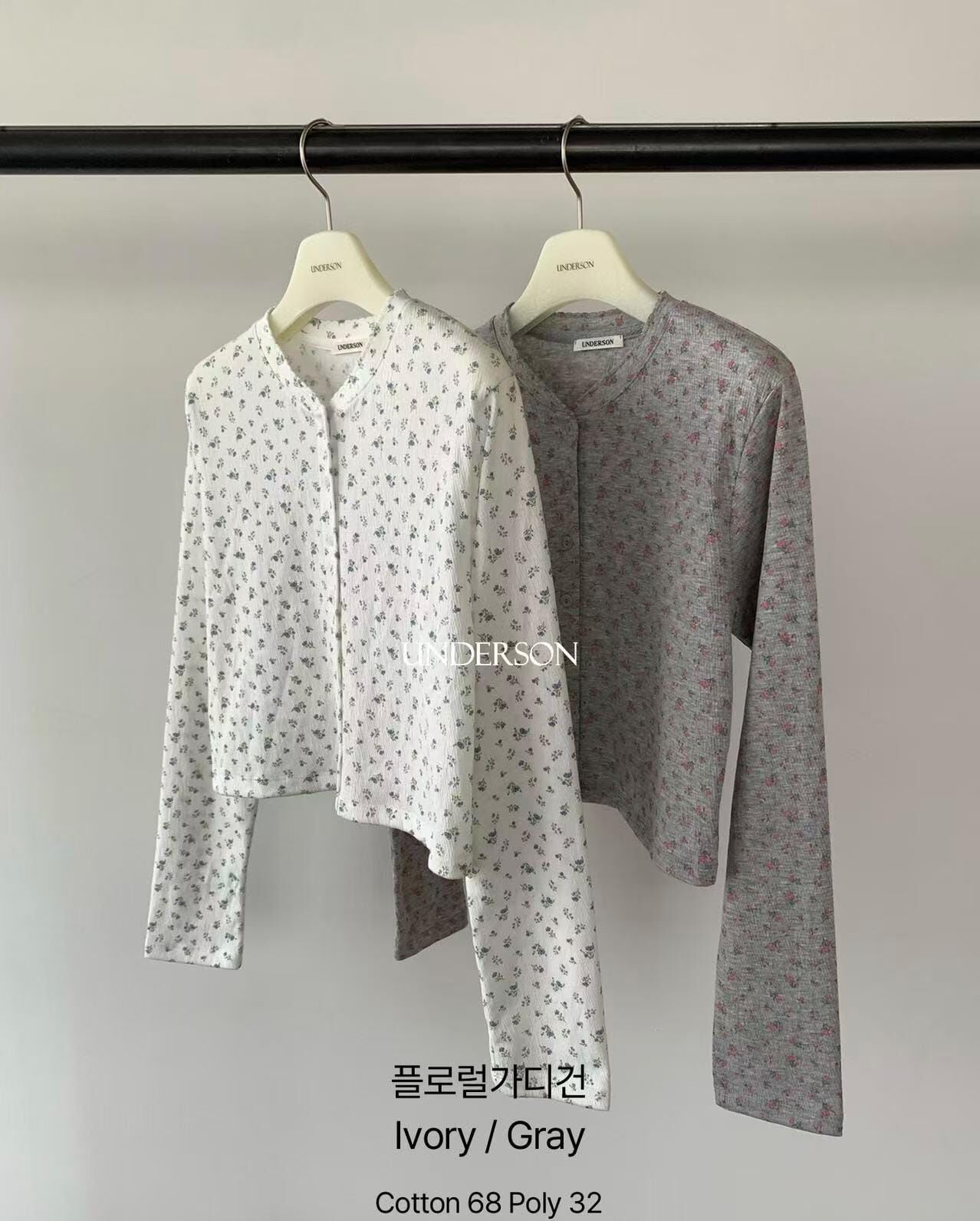 UD6421 小碎花棉質外套