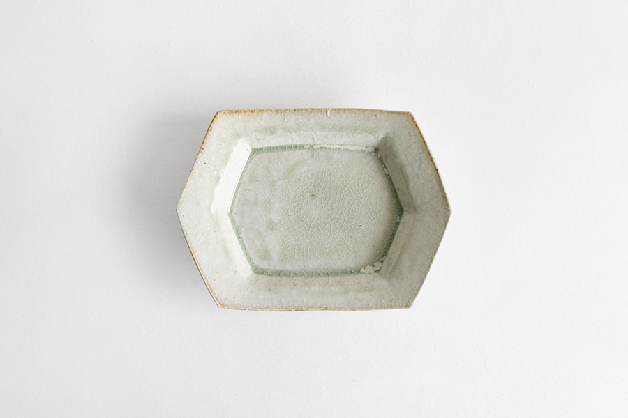 境道一 - 金合歡灰釉八角長方缽