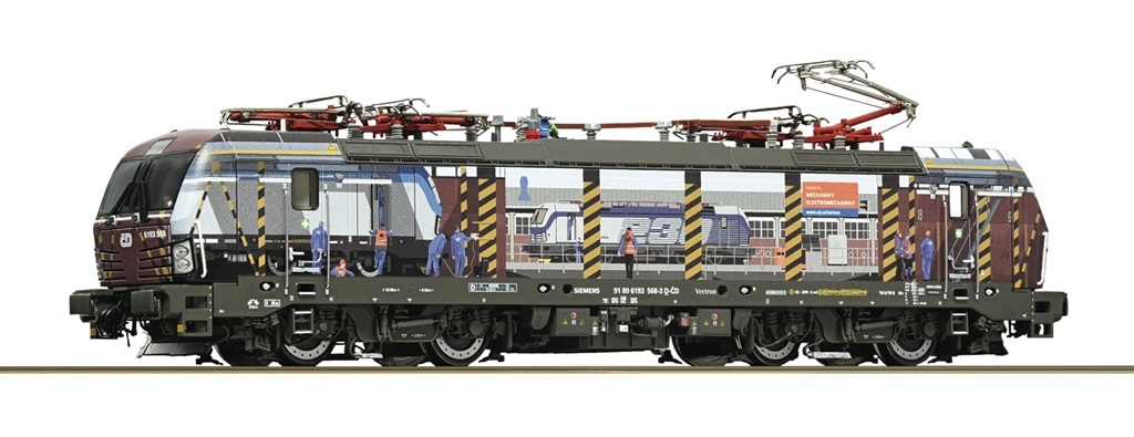 Roco 7500186 HO規 CD 193 568-3 型 類比電力機車