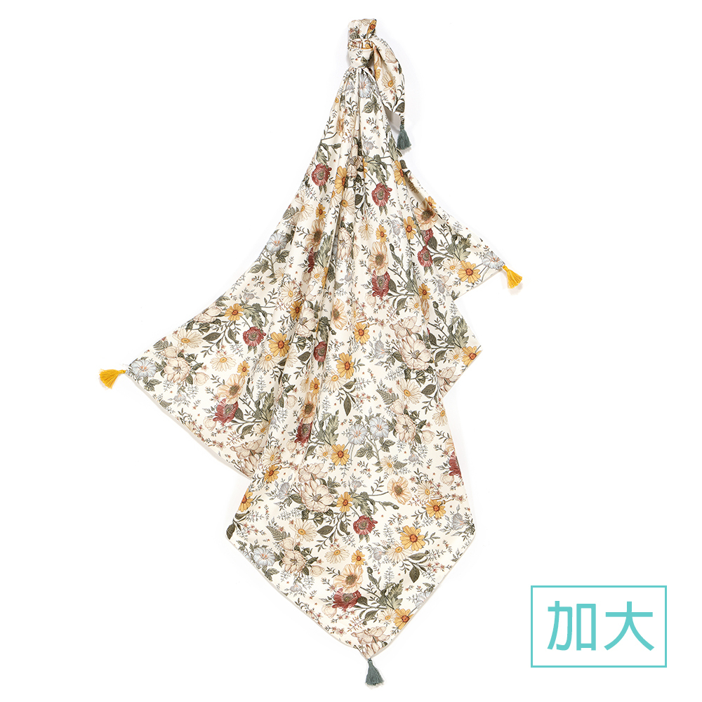 La Millou波蘭 竹纖涼感巾加大(110x140cm)｜抗菌包巾｜繆思花園