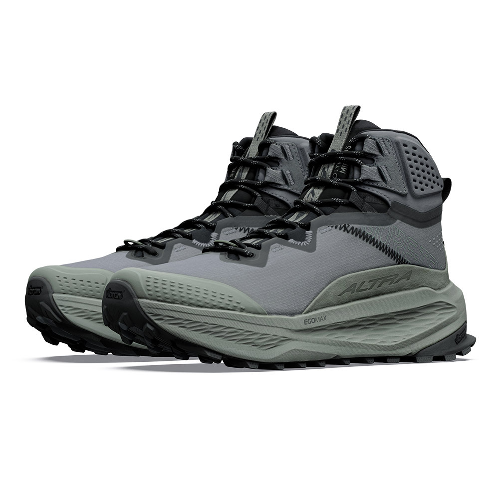OLYMPUS 7 MID GTX 奧林帕斯 中筒防水戶外鞋 女款 城堡灰/龍舌蘭綠(ALT0A85TJ-91W)