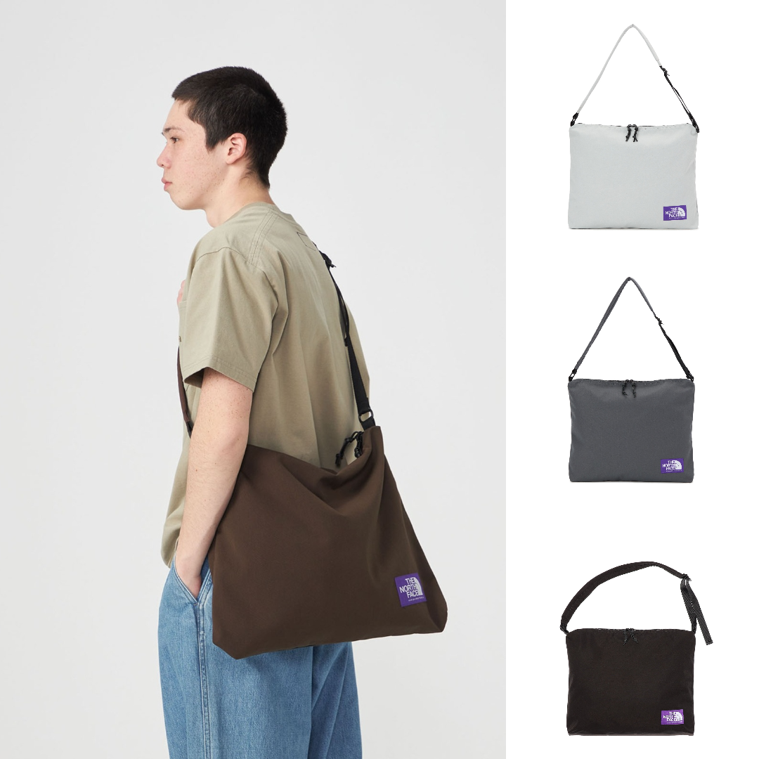 預購┃日本 TNF 紫標 Field Shoulder Bag 防潑水 大容量 肩背包 側背包