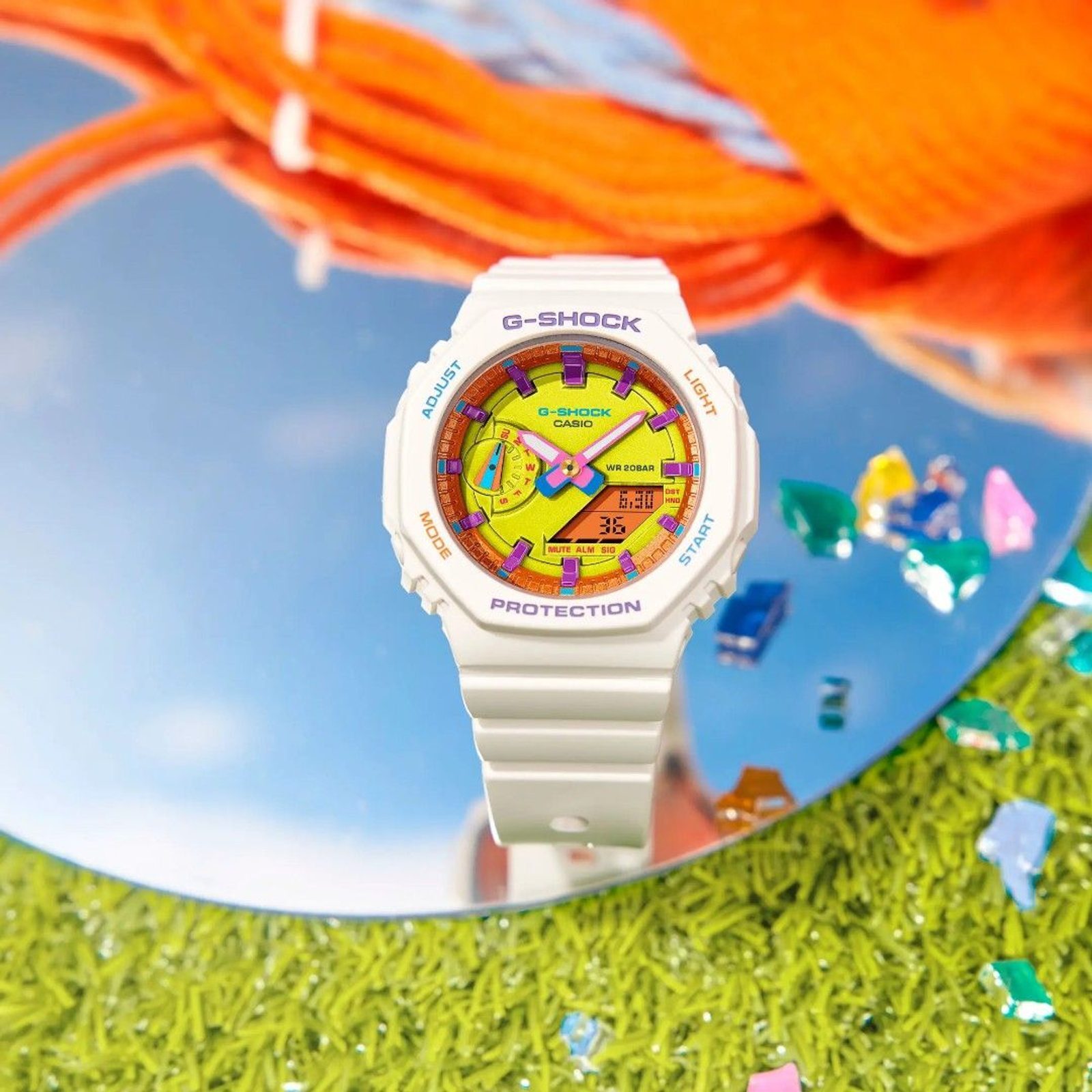 Casio G-Shock GMA-S2100BS-7A 手錶 (香港行貨)