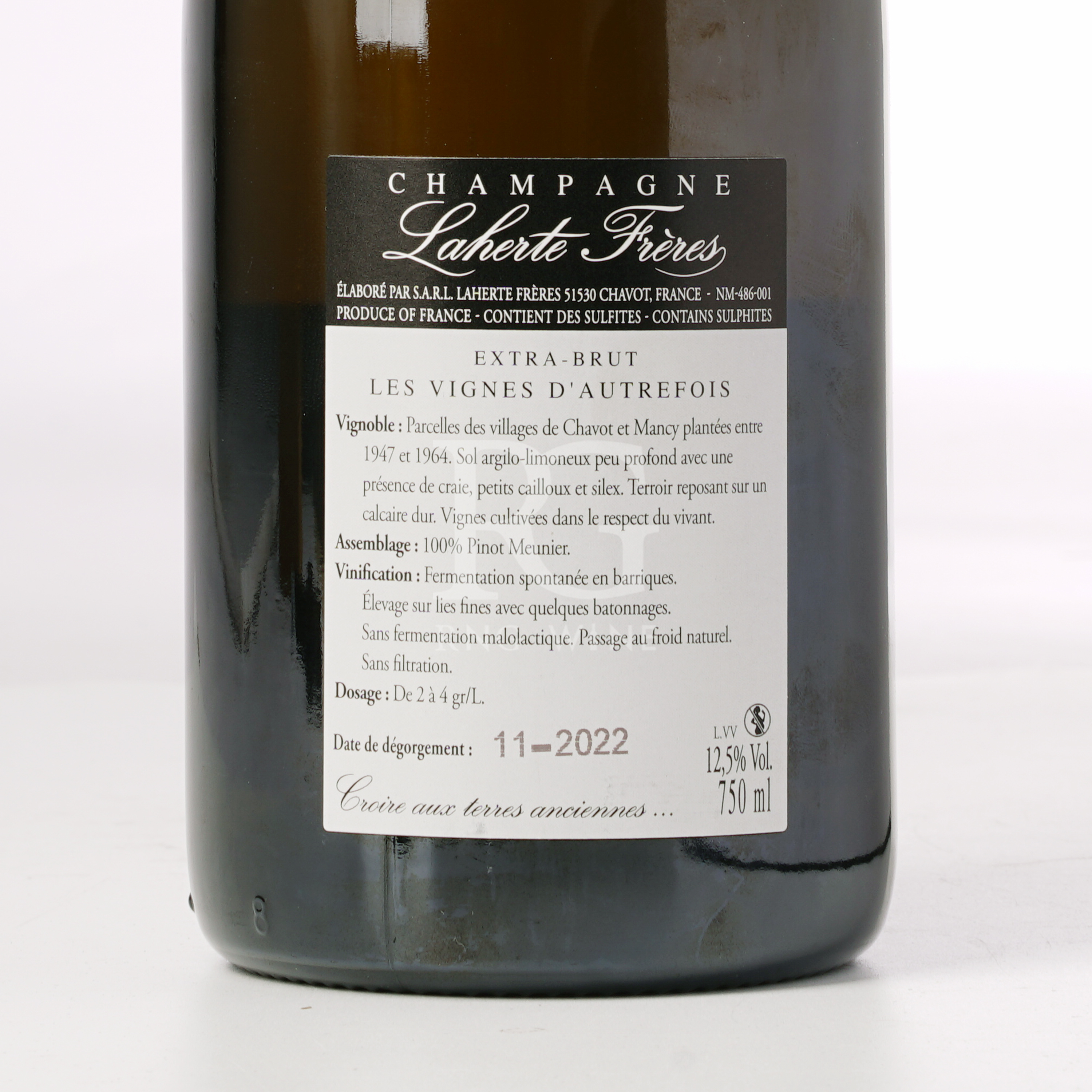 Laherte Freres Les Vignes d'Autrefois Blanc de Noirs Extra Brut 2019