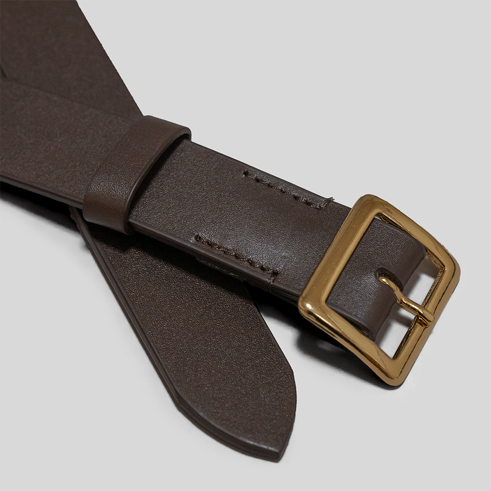 AURALEE SQUARE BUCKLE BELT - PRE ORDER ITEM (預訂中)