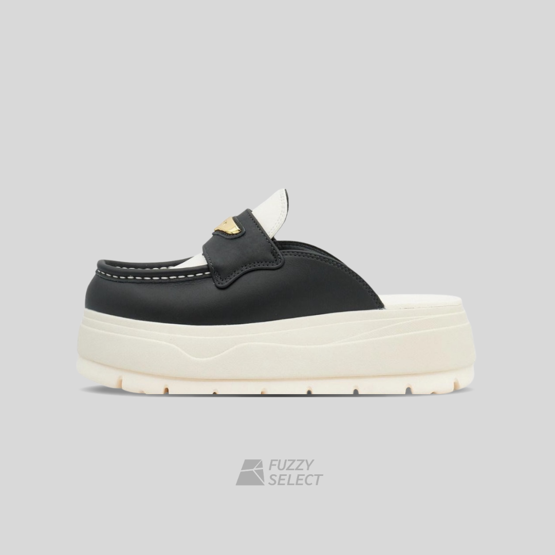 【逢甲FUZZY】W Air Jordan Mule "Off Noir" 樂福厚底 白黑 金牌 IV5070-001