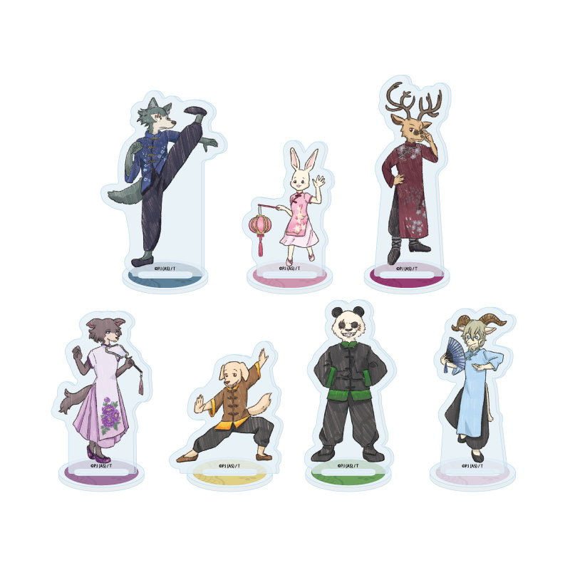 「ACG.GO」「預購」A3《BEASTARS FINAL SEASON》迷你壓克力立牌 02 塗鴉風 (整盒7入)