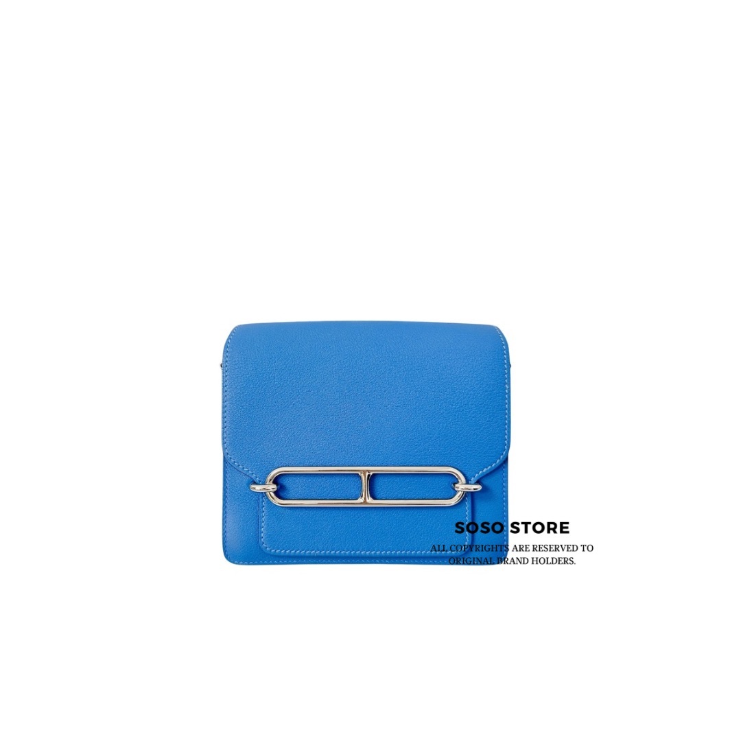 Hermès Roulis Mini 18 - Bleu Hydra / SHW