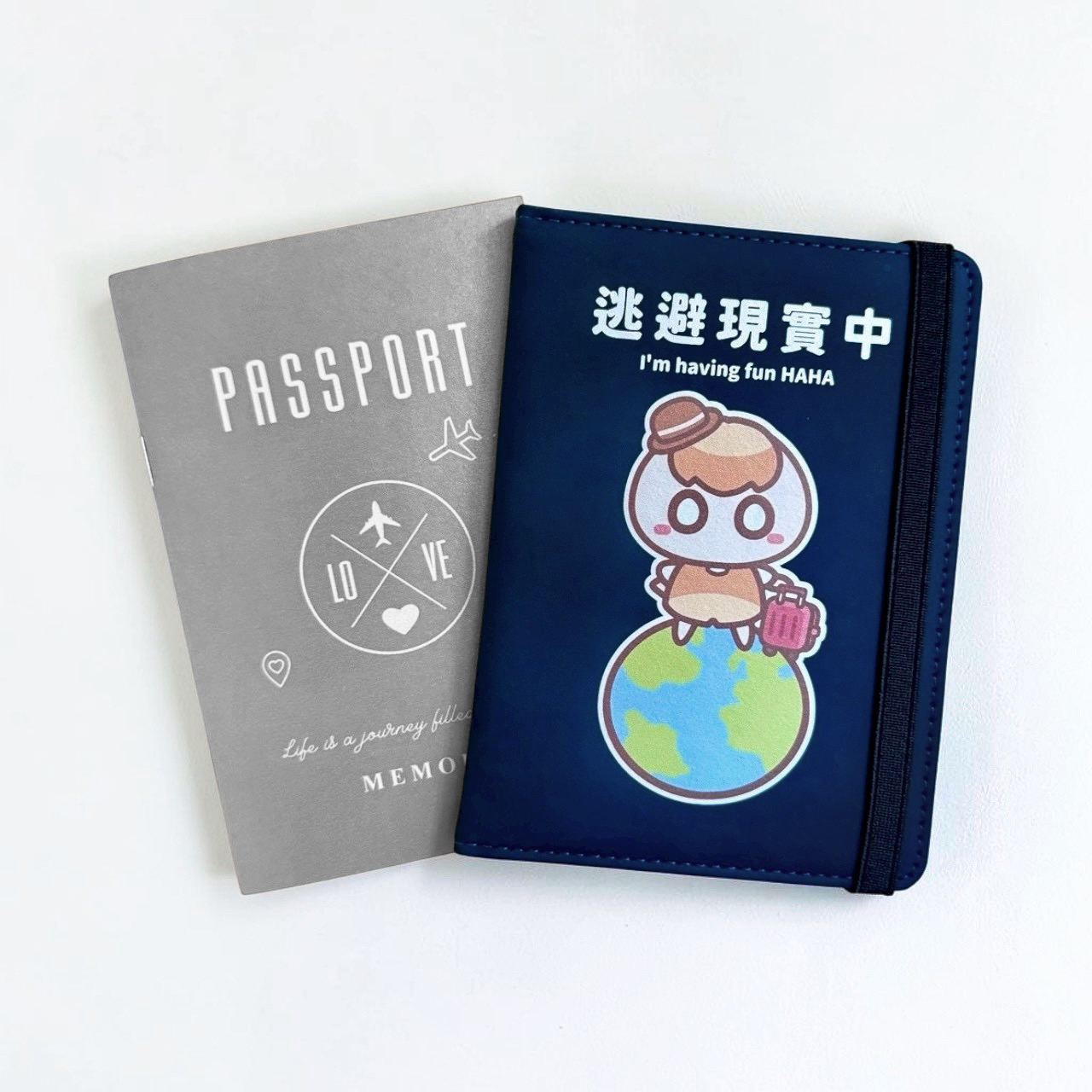 【茶里】逃避現實護照套