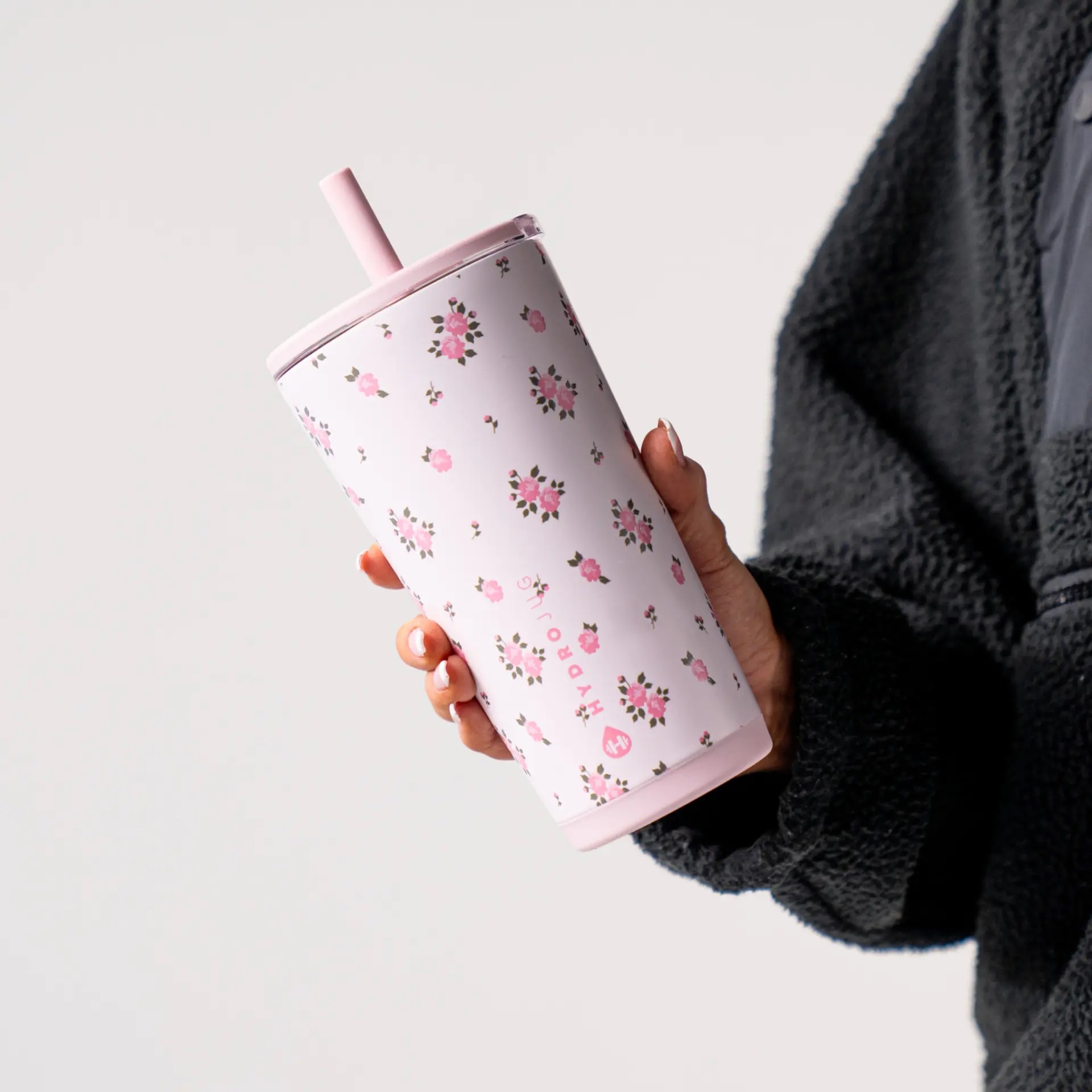 (預購）HYDROJUG Everyday Tumbler ✨陶瓷內膽20oz  Wildrose
