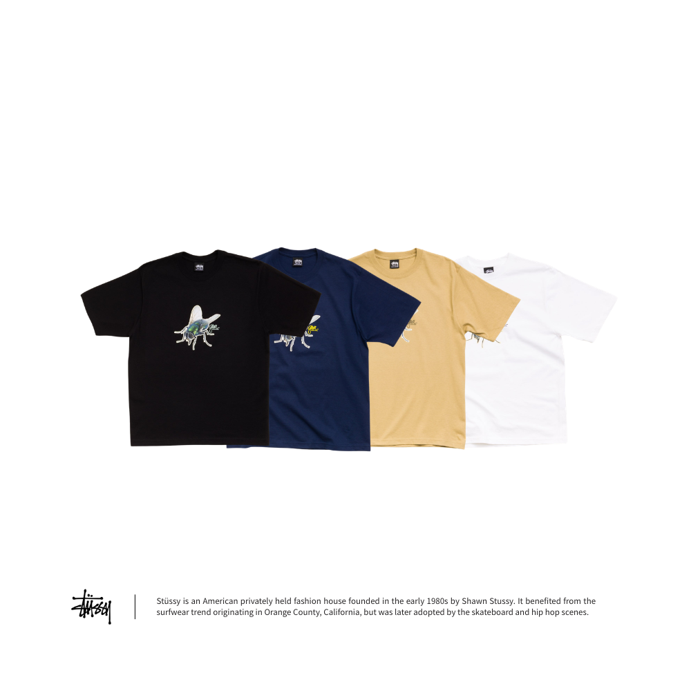 "代購" STUSSY FLY GEAR TEE 蒼蠅T