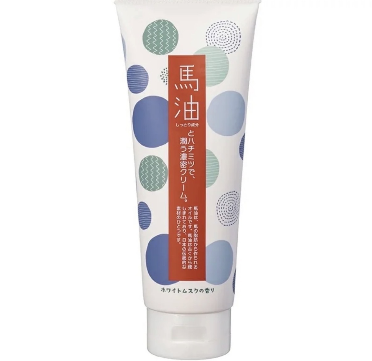 【長線好評】JP LISHAN 馬油全面舒膚霜 麝香味 200g 1604 TK260720