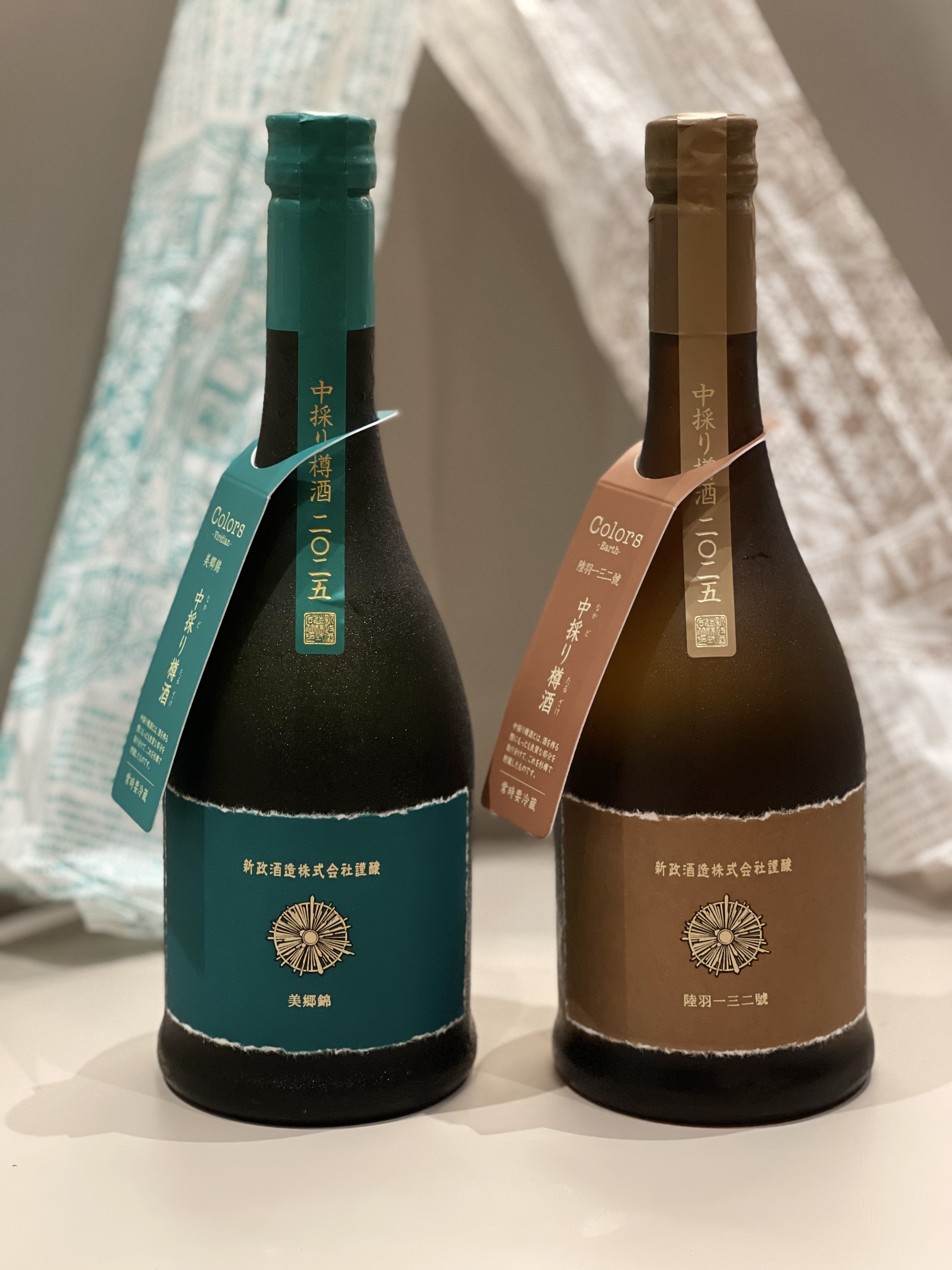 新政 天鵞絨 . 產土 生酛木桶 純米  ( 中取 ) 720ml*2 限定180本