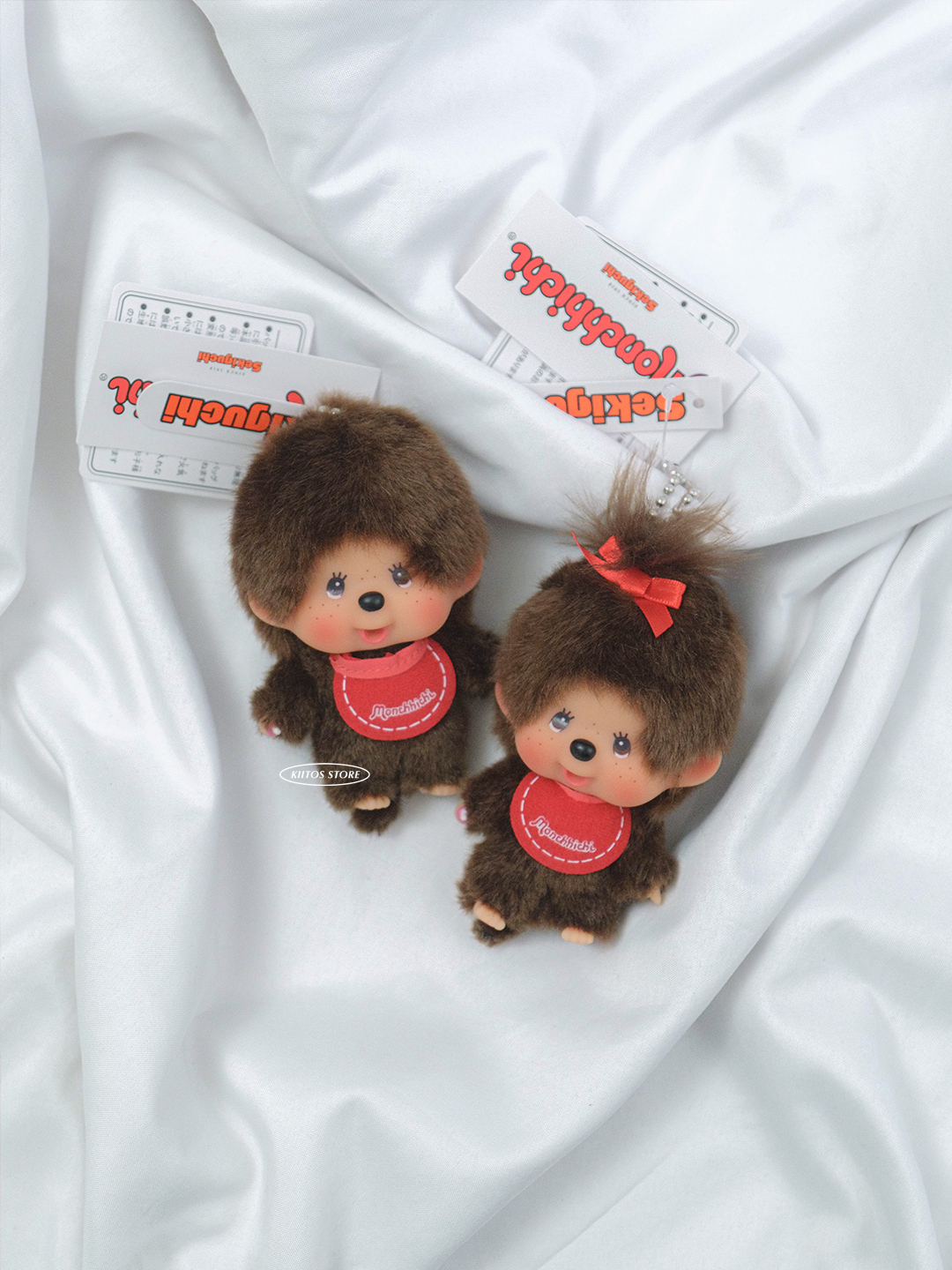 【現貨】Monchhichi  蒙奇奇毛茸茸 玩偶 吊飾